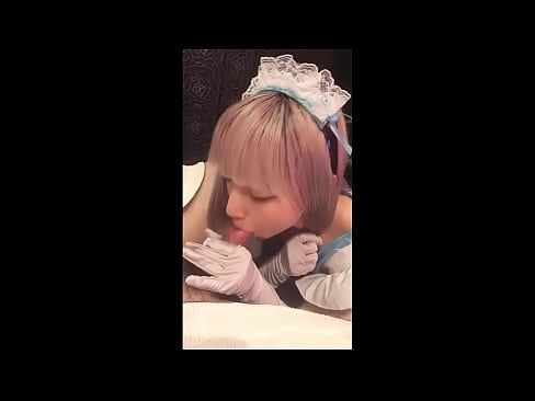 ❤️ Японски идол [mayuka], костюм на френска прислужница, част 1, свирка и дрънкане с лосион ❤ Ебане видео в bg.pinkporno.ru ❌